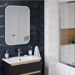 Превью фото №5  EXCELLENT Зеркало прямоугольное Lumiro 80x50 (белый мат)