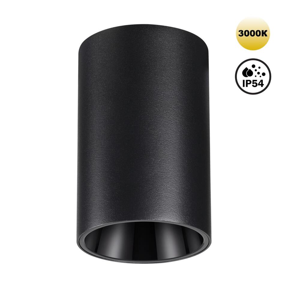 Фото №8  NOVOTECH 359418 OVER NT24 376 черный Светильник накладной влагозащищённый IP54 LED 10W 170-265V 3000К 830Лм RECTE