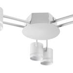 Превью фото №3  Люстра LUMION 8235/6C COMFI LN26 242 белый, металл Люстра потолочная LED GX53 6*12W 220V GARETA
