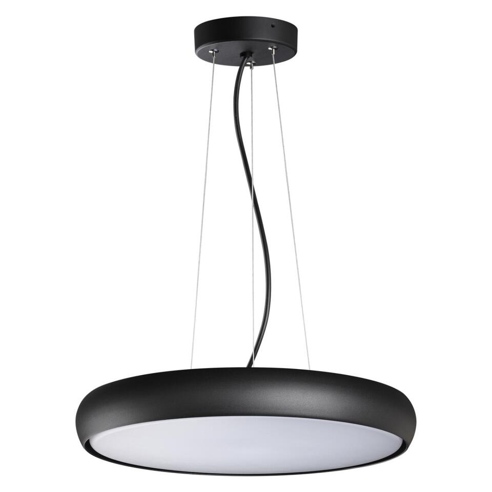 Фото №1  NOVOTECH 359290 STREET NT24 680 черный Светильник ландшафтный подвесной, длина провода 1.5м IP54 LED 32W 220-240V 4000K 4090Лм VIRTUO