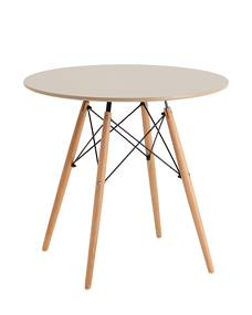 Фото Стол Eames DSW NEW D80 бежевый