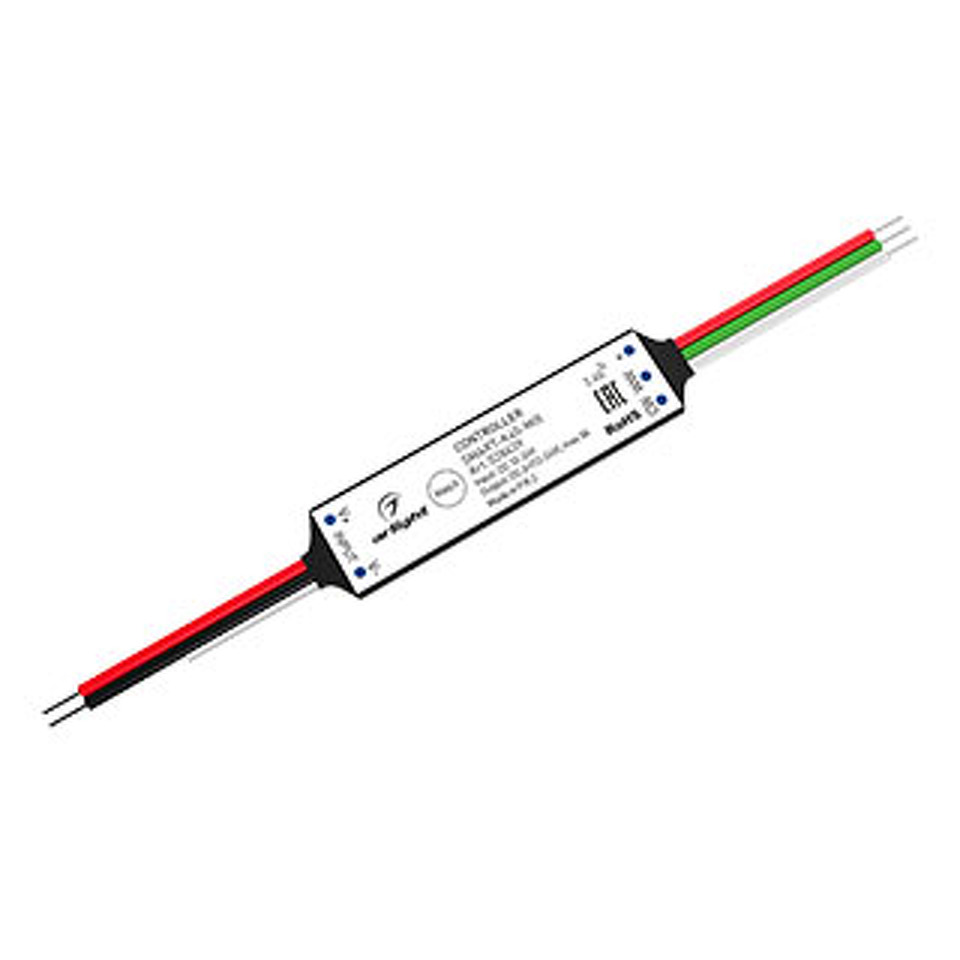 Фото №1  Arlight Контроллер SMART-K45-MIX (12-24V, 2x1.5A, 2.4G) ( IP20 Пластик, 5 лет)