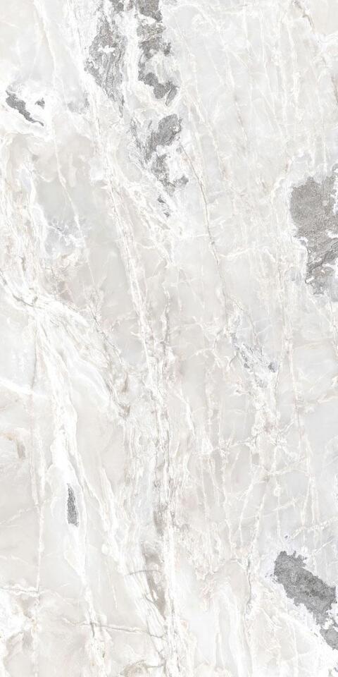 Фото №5  CASA DOLCE CASA Керамогранит ONYX&MORE WHITE BLEND GLO 6MM R 160X320