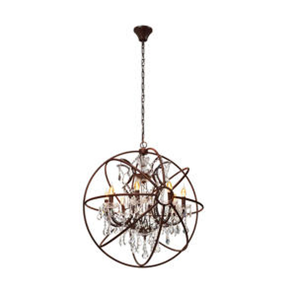 Фото №4  Люстра LOFT1897/8 Подвесная люстра LOFT IT Foucaults orb crystal