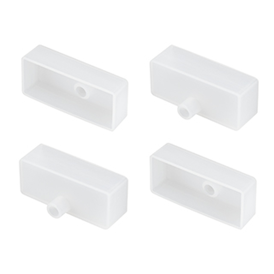 Фото №1  Arlight Заглушка WPH-FLEX-5025-TOP WHITE с отверстием ( Силикон)