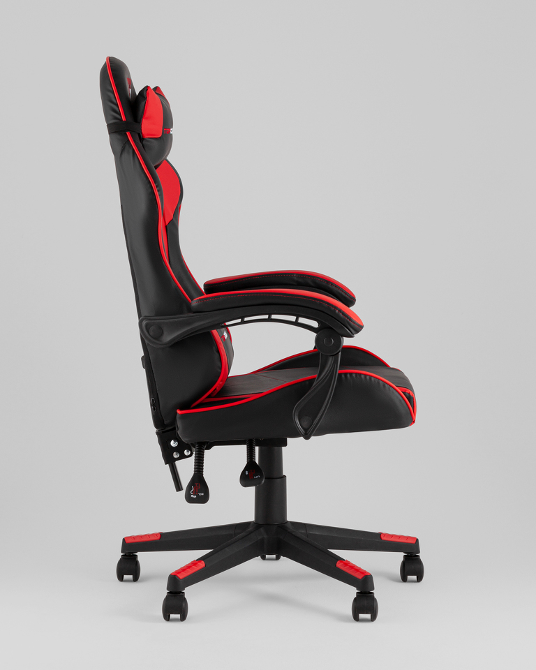 Фото №10  Кресло Кресло спортивное TopChairs Shadow черно-красный