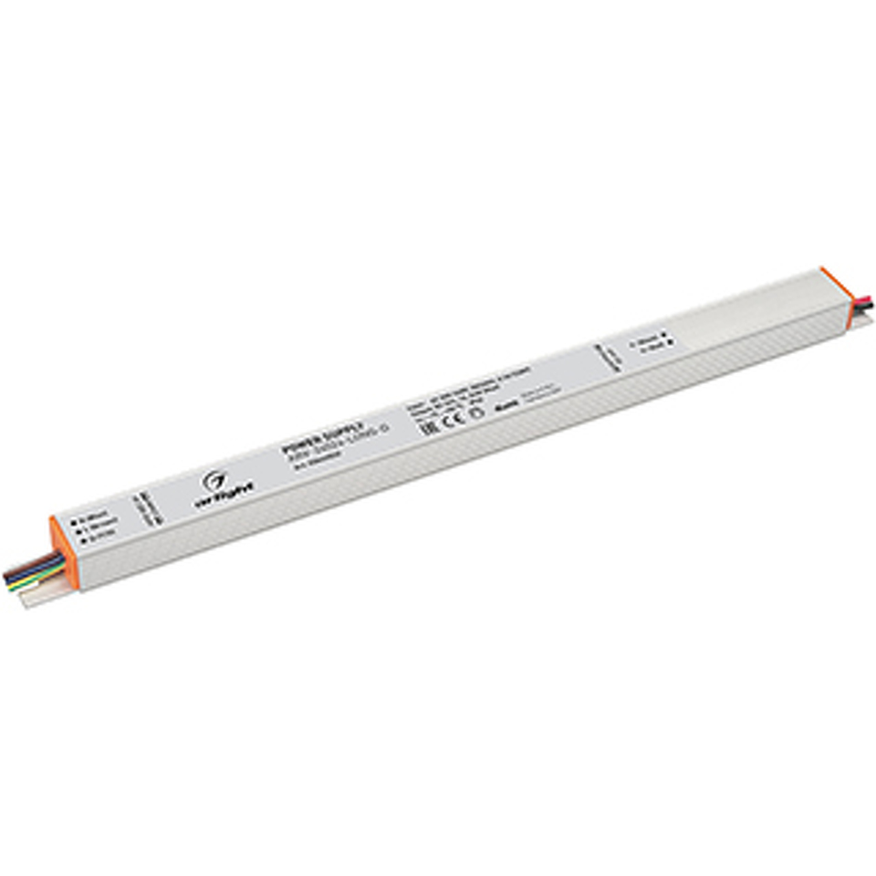 Фото №1  Arlight Блок питания ARV-24024-LONG-D (24V, 1A, 24W) ( IP20 Металл, 3 года)