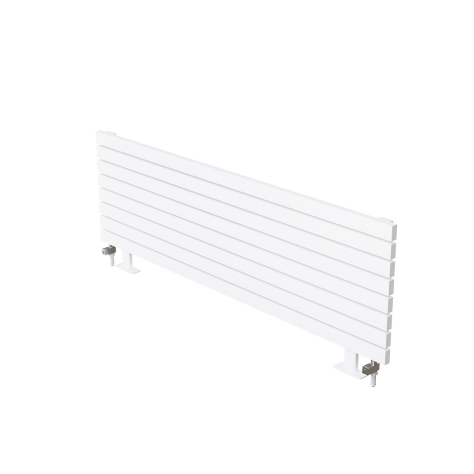 Фото №4  Радиатор Asthetik  Sigma HN 60x30 1250 -5, Низ право, 9016 RAL белый мат