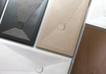 Превью фото №7  UPC814 / UPCM814 Althea душевой поддон 80х140, 3 см  Матовый бетон Plus-Ton®