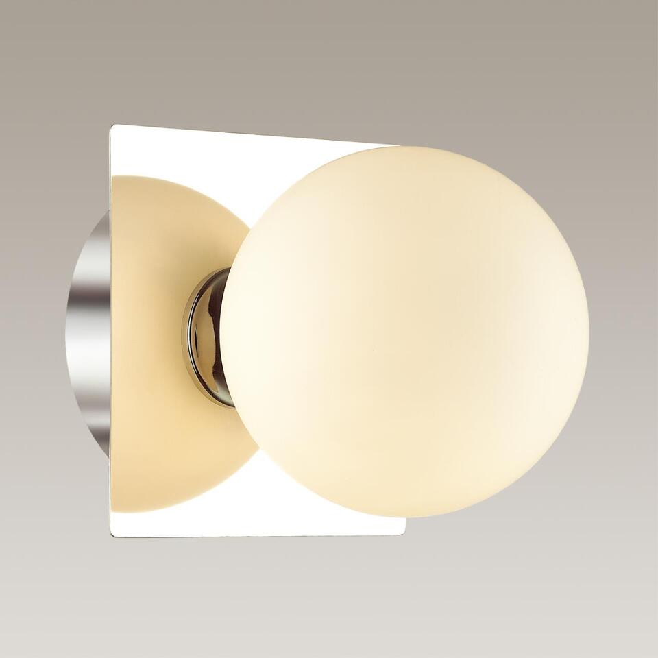 Фото №4  LUMION 4566/1W VINTAGE LN22 000 хром, белый Бра G9 1*40W IP44 220V ASTRID