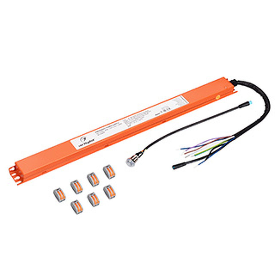 Фото №1  Arlight Блок аварийного питания ARJ-EMG-20W-1.5H-LiIon-LONG ( IP20 Металл, 5 лет)