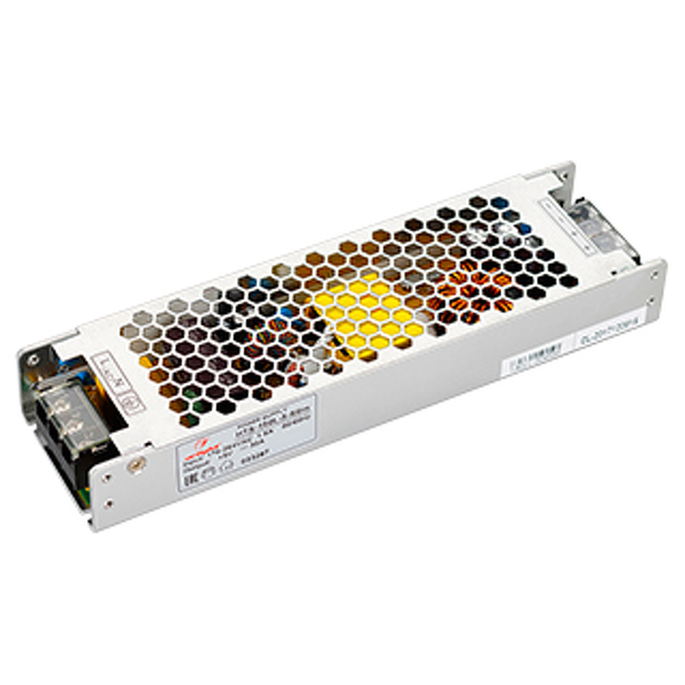 Фото №1  Arlight Блок питания HTS-150L-5-Slim (5V, 30A, 150W) ( IP20 Сетка, 3 года)