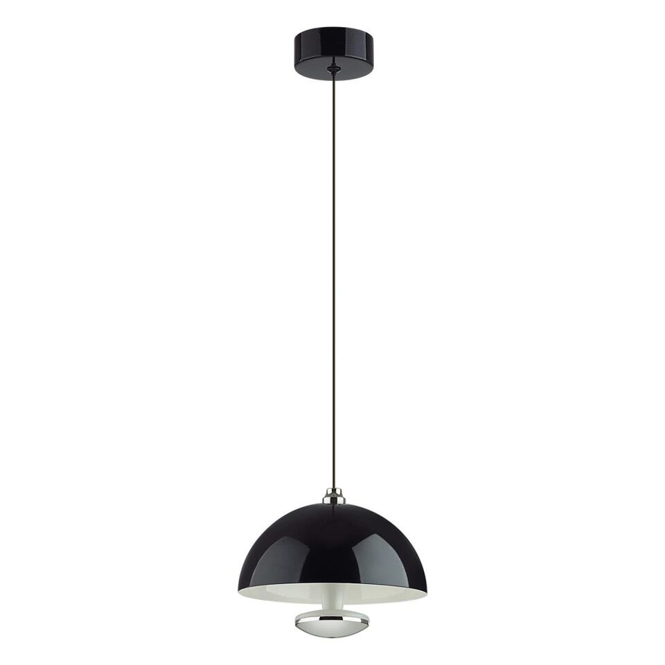 Фото №10  Подвесной светильник LUMION 6568/6L LEDIO LN26 402 белый/черный, хром/металл, акрил/ Подвес  3000/4000/6000К LED 6W 220V GLOBE