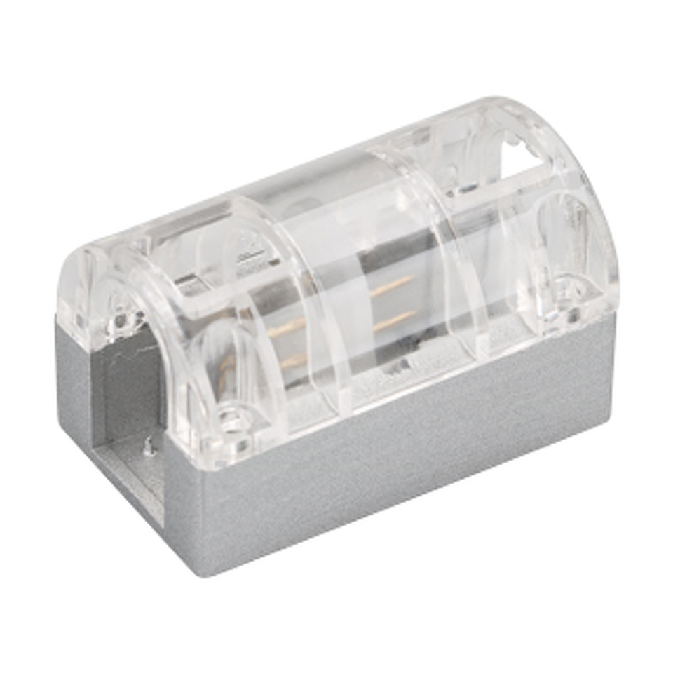 Фото №1  Arlight Соединитель прямой ARL-CLEAR-U15-Line (26x15mm) ( Металл)