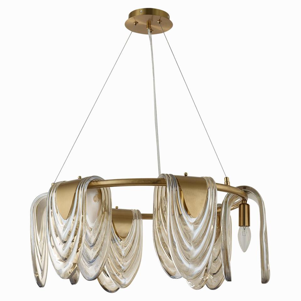 Фото №3  Люстра LUMION 6515/6 NEOCLASSI LN23 000 латунь Люстра E14 6*40W 220V OCHRE