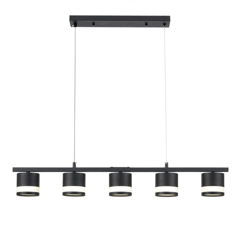 Фото №9  Подвесной светильник LUMION 8240/5 COMFI LN26 240 черный, металл/акрил Светильник подвесной LED GX53 5*7W 220V LANIKA