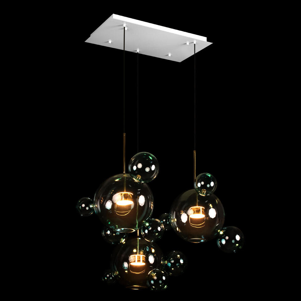 Фото №8  Подвесной светильник 2027-S3 Blue Подвесной светильник LOFT IT Bolle