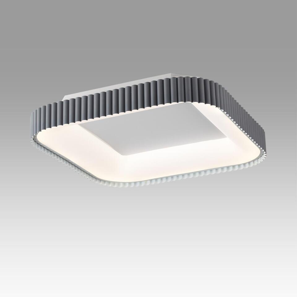 Фото №10  SONEX 7769/56L AVRA LED SN 578 Светильник металл/белый/серый LED (56Вт+14Вт) 3000-6000K 500х500 IP43 пульт ДУ+подсветка SHARMEL