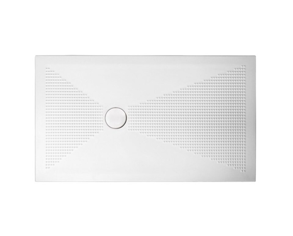 Фото №10  UPC814 / UPCM814 Althea душевой поддон 80х140, 3 см  Белый глянец