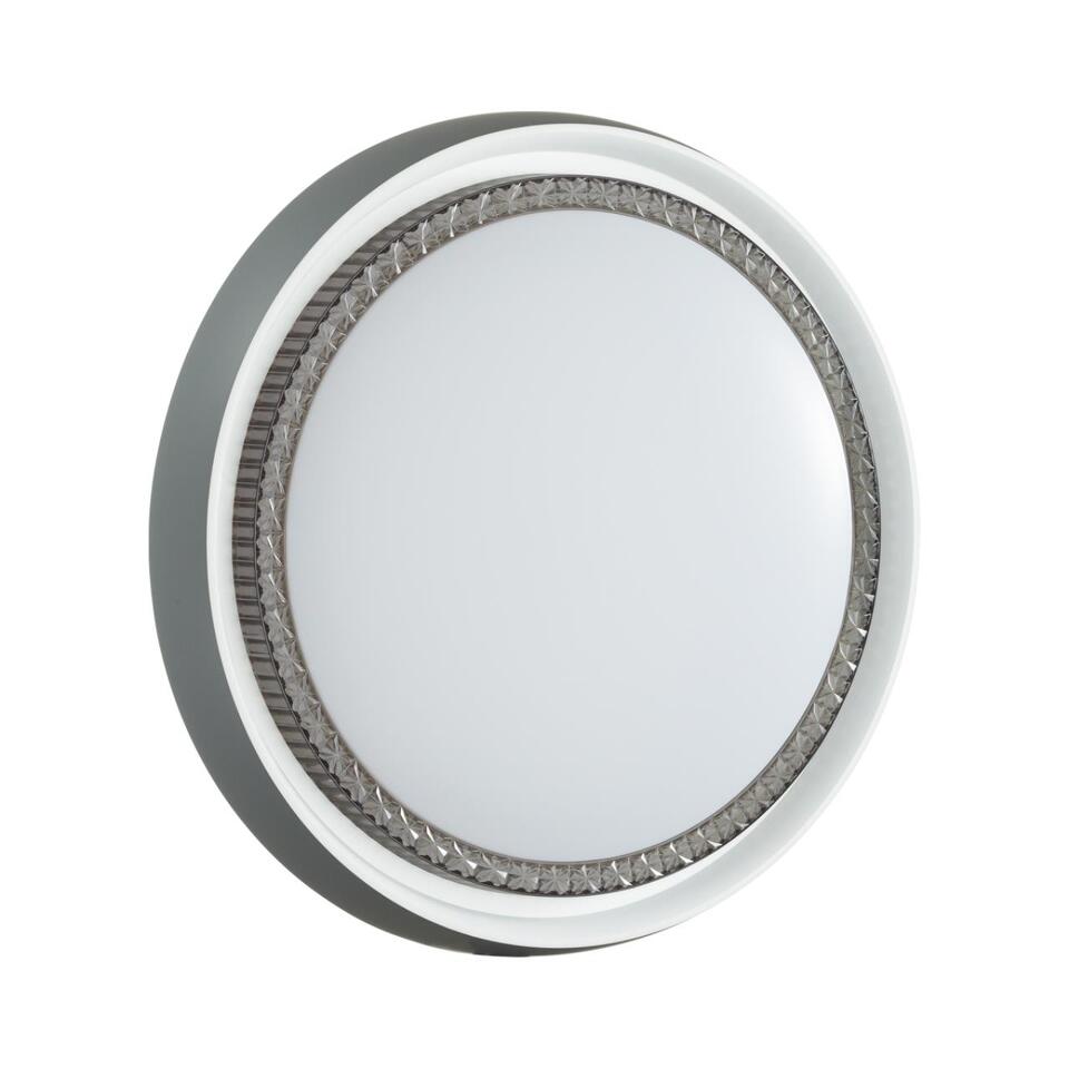 Фото №5  SONEX 7644/DL PALE SN 000 Светильник пластик/белый/серый LED 48Вт 4000К D425 IP43 RAHIG