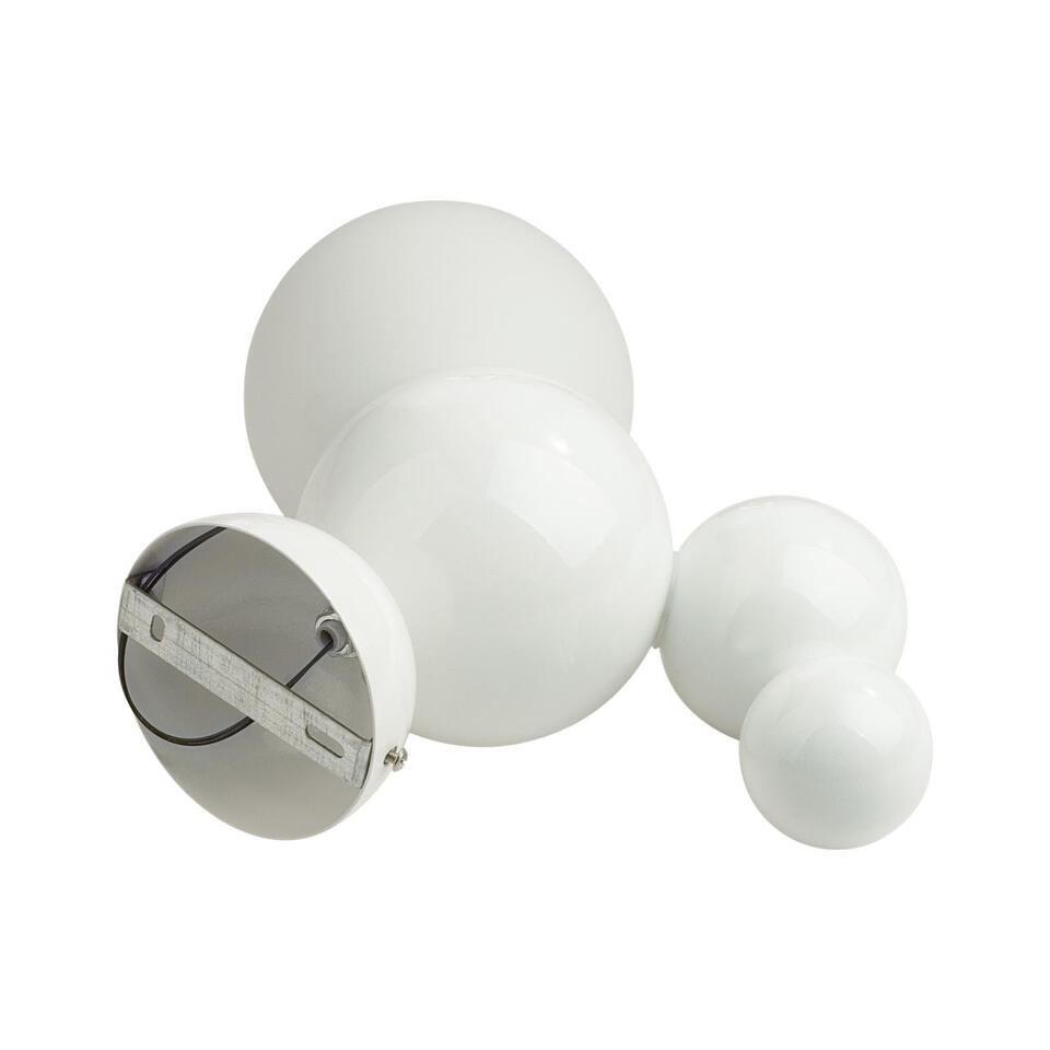Фото №7  LUMION 6565/1W MODERNI LN26 178 белый/белый матовый/металл/стекло Бра E27 1*40W 220V BLASEN
