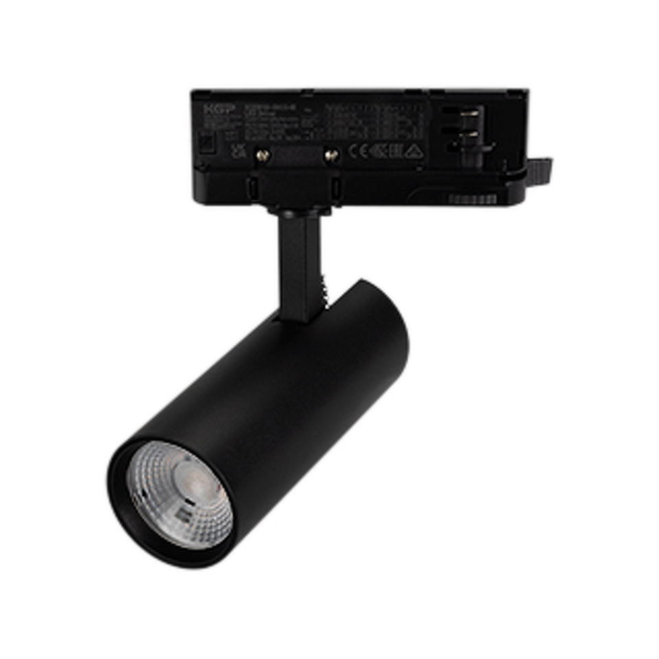 Фото №1  Arlight Светильник LGD-GERA-4TR-R55-10W Day4000 (BK, 55 deg, 230V) ( IP20 Металл, 5 лет)