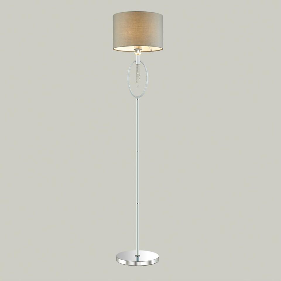 Фото №4  Торшер LUMION 4515/1F NEOCLASSI LN26 069 хром, серый Торшер E27 60W 220V SANTIAGO