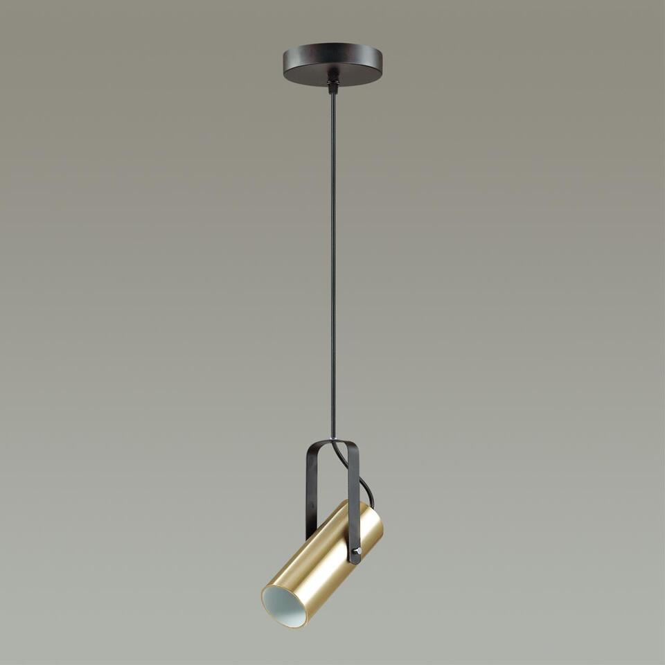 Фото №6  Подвесной светильник LUMION 3714/1 MODERNI LN19 000 золотой, чёрный Подвес GU10 LED 1*5W 220V CLAIRE