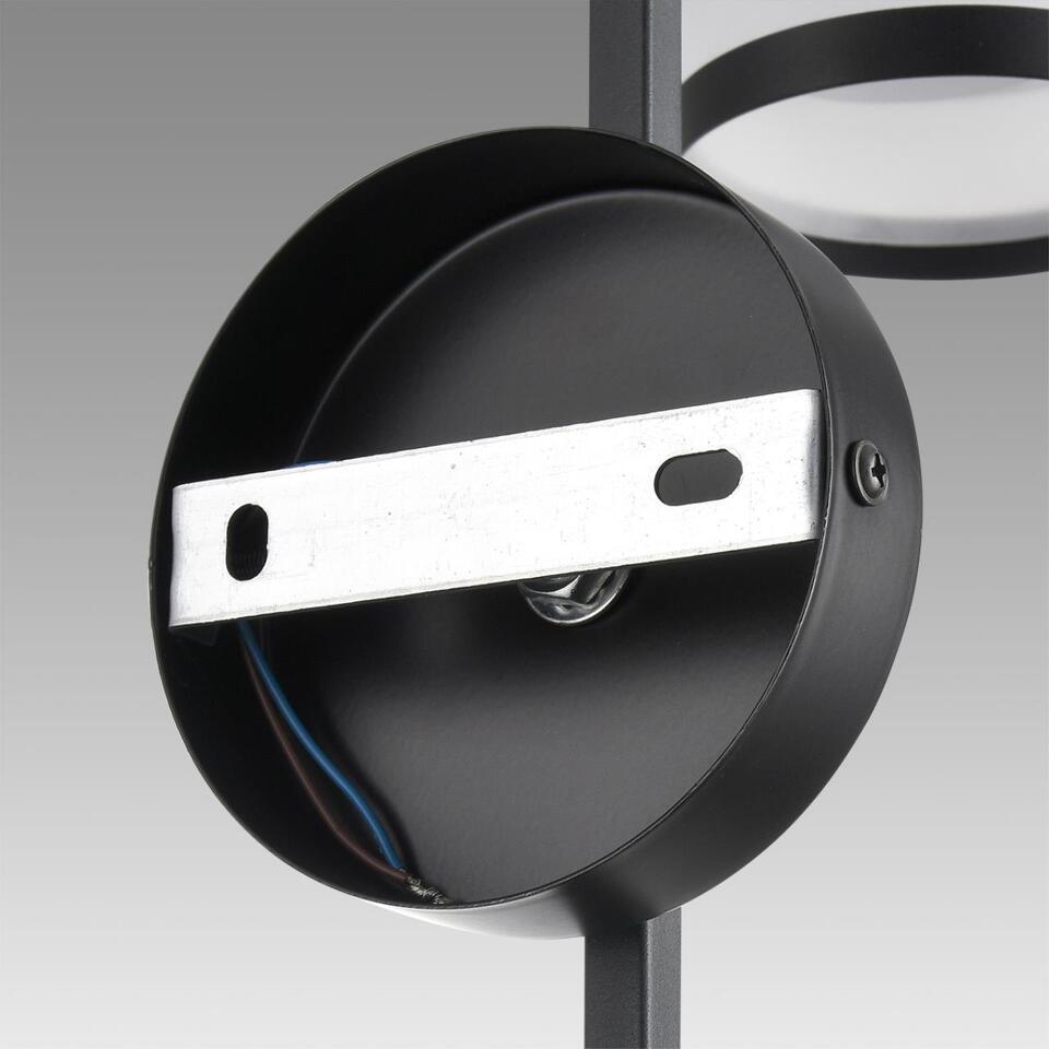 Фото №9  LUMION 8240/1W COMFI LN26 239 черный, металл/акрил бра LED GX53 1*7W 220V LANIKA
