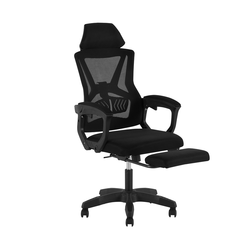 Фото №5  Кресло офисное TopChairs Vecto черный