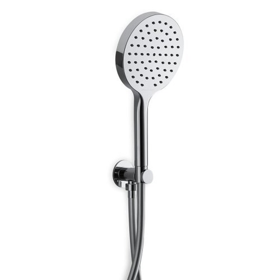 Фото №5  SD015AXX AQUAelite душевой гарнитур с лейкой из ABS пластика с 3-мя режимами Никель шлифованный, 07Q
