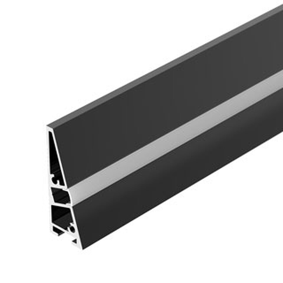 Фото №1  Arlight Профиль PLINTUS-H40-2000 BLACK ( Алюминий)