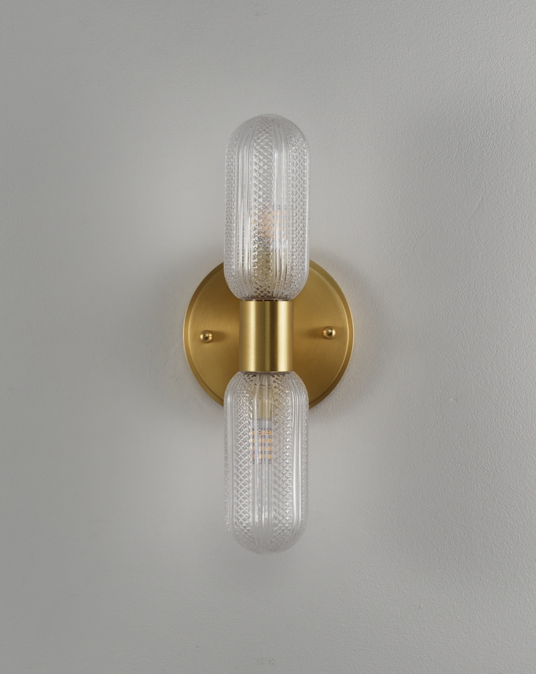 Фото №10  Светильник настенный Moderli V11018-2W Brass