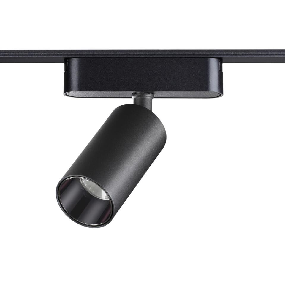 Фото №5  NOVOTECH 359254 SHINO NT23 184 черный Трековый светильник для низковольтного шинопровода IP20 LED 12W 48V 1080Лм 3000К SMAL