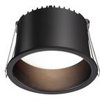 Превью фото №5  NOVOTECH 359237 SPOT NT23 472 черный Светильник встраиваемый светодиодный IP20 LED 12W 220V 840Лм 3000К TRAN