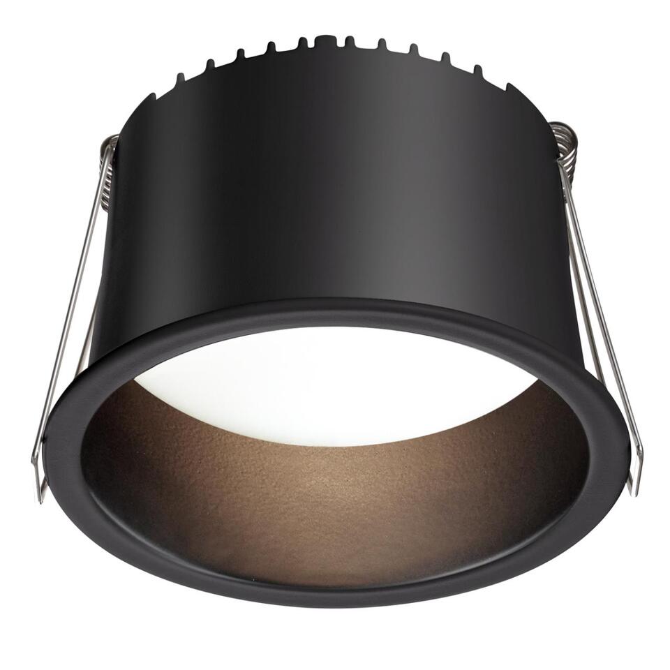 Фото №6  NOVOTECH 359237 SPOT NT23 472 черный Светильник встраиваемый светодиодный IP20 LED 12W 220V 840Лм 3000К TRAN