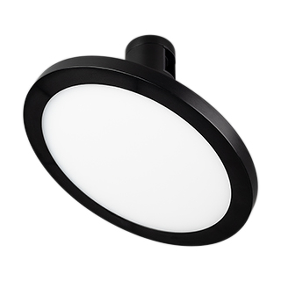 Фото №1  Arlight Светильник ART-APRIORI-PLATO-TURN-R160-12W Warm3000 (BK, 120 deg, 48V) ( IP20 Металл, 3 года)