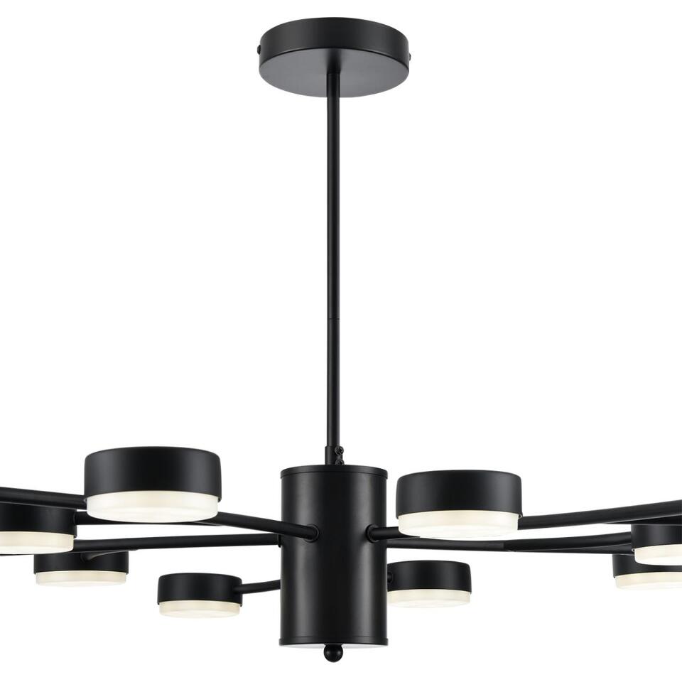 Фото №9  Люстра LUMION 8117/15 COMFI LN26 235 черный, металл Люстра LED GX53 15*7W 220V TORINA
