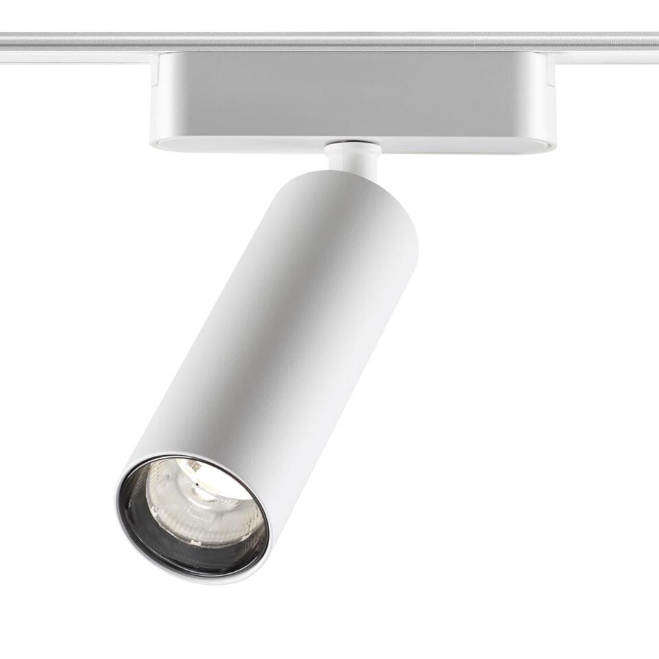 Фото №5  NOVOTECH 359257 SHINO NT23 185 белый Трековый светильник для низковольтного шинопровода IP20 LED 15W 48V 1275Лм 3000К SMAL