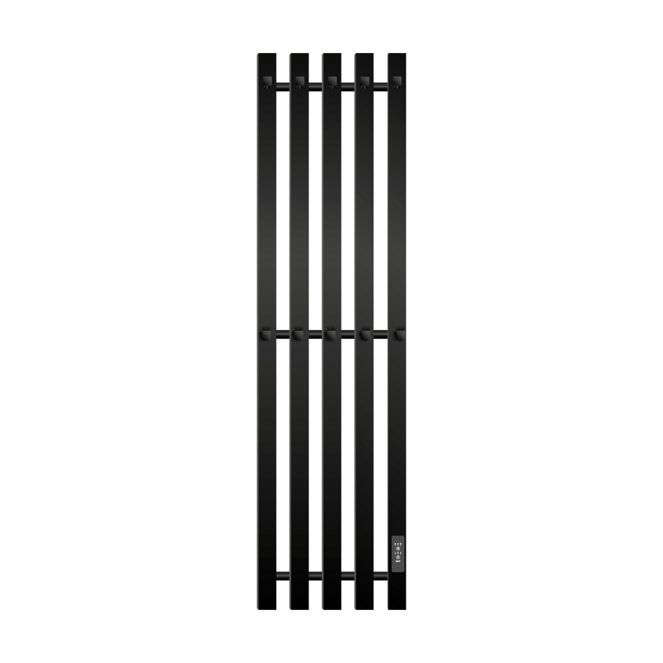 Фото №1  Полотенцесушитель Полотенцесушитель электрический Primoclima Sol Q E Black 100*24 5 R