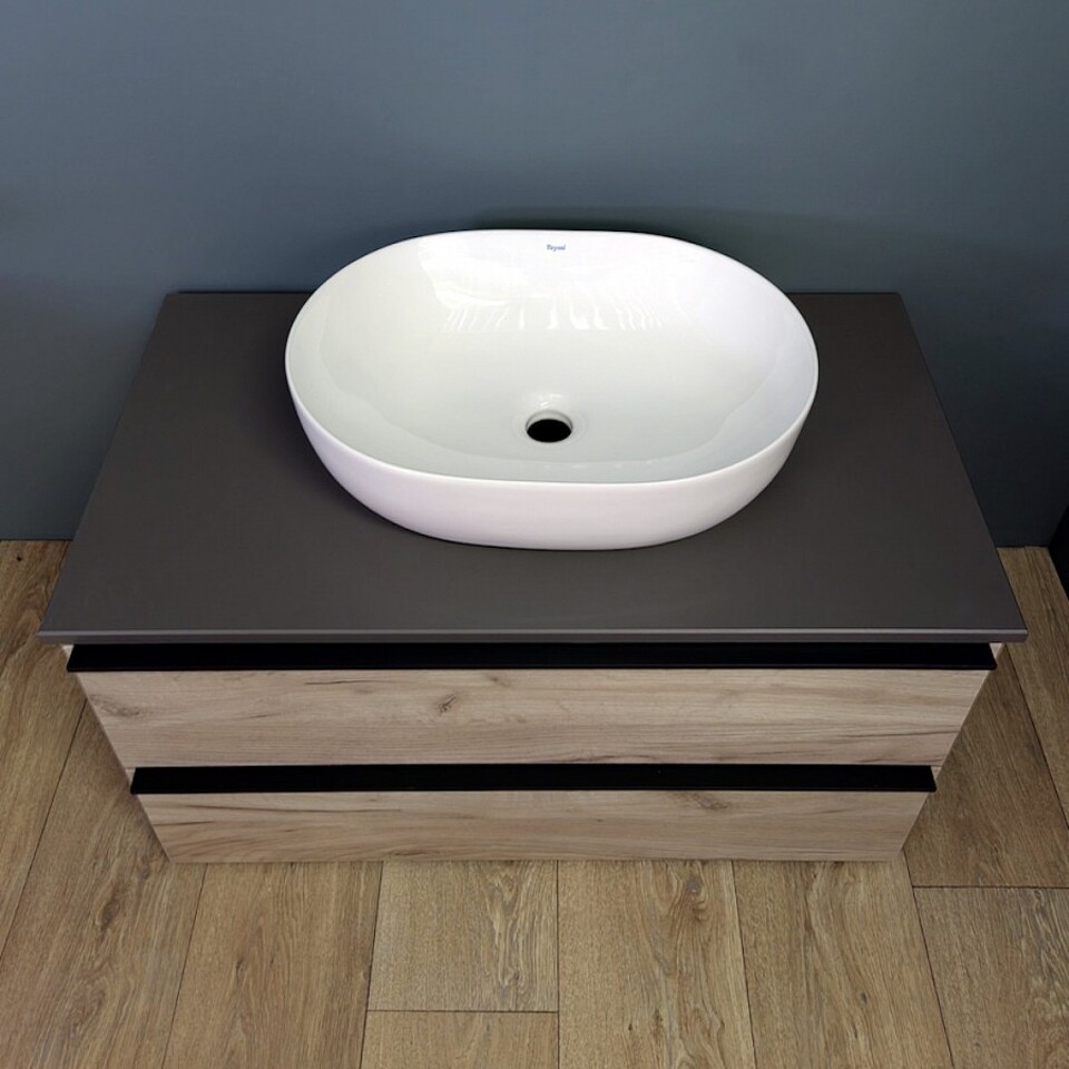 Фото №15  Раковина Teymi Раковина Solli 48 artceramic, накладная, белая T50208