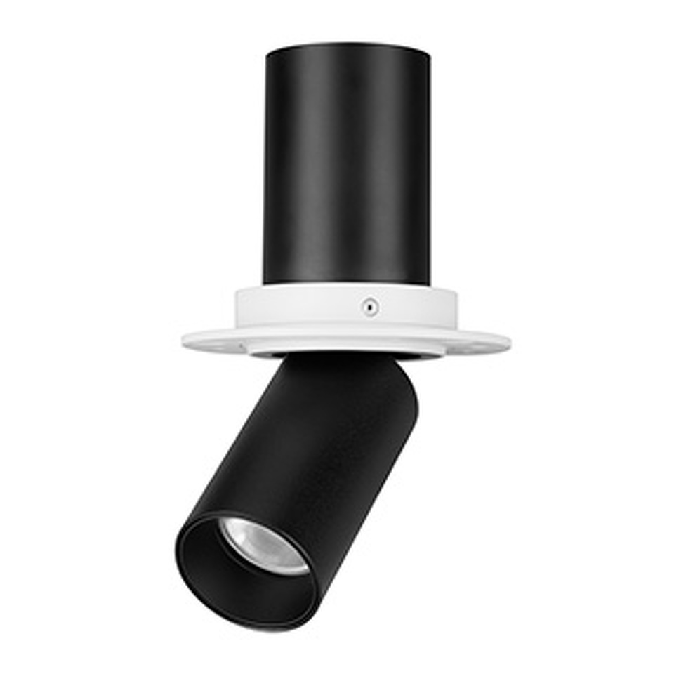 Фото №1  Arlight Светильник SP-NUANCE-TRIMLESS-PULL-R35-7W Day4000 (BK, 36 deg, 230V) ( IP40 Металл, 5 лет)