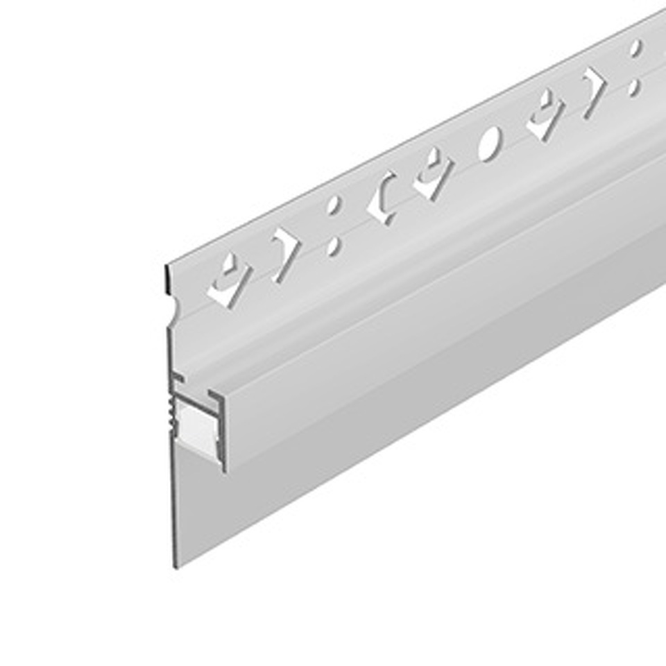 Фото №1  Arlight Профиль ARH-PLINTUS-FANTOM-2000 WHITE ( Алюминий)