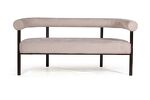 Превью фото №2  Диван Top concept Диван Бигги, шенилл Puffy beige / опоры черные