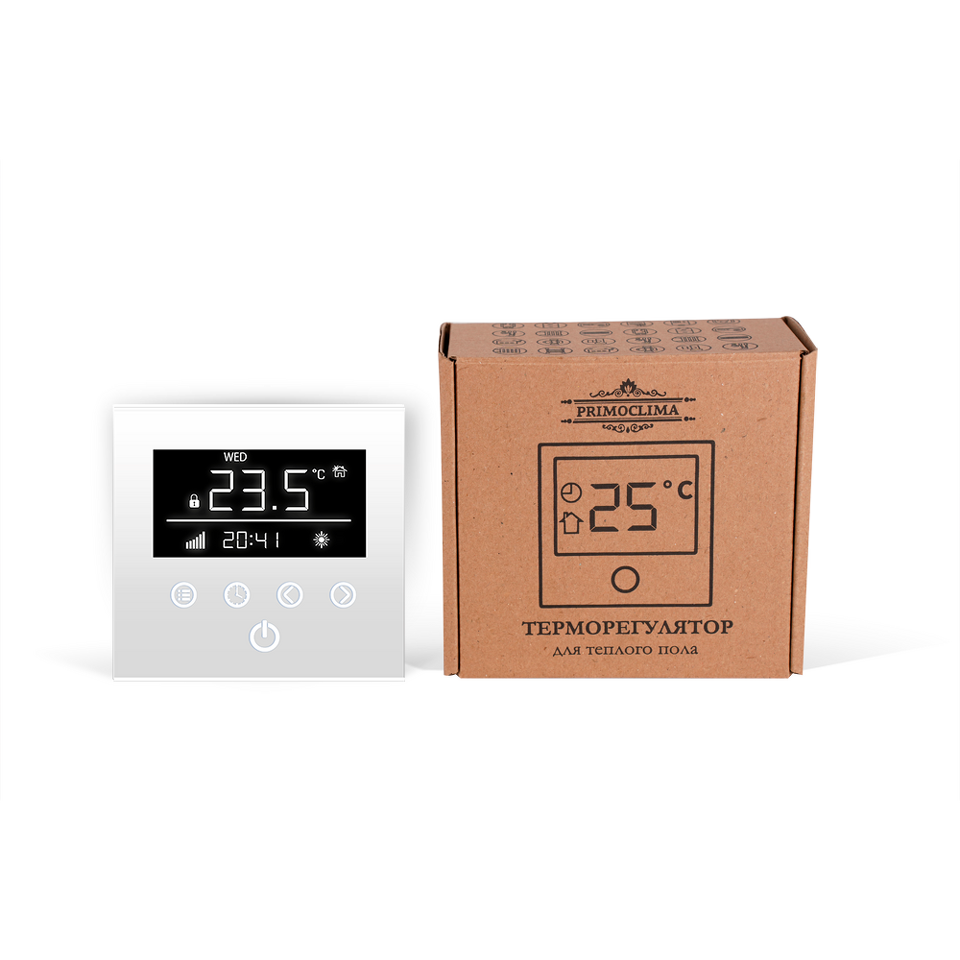 Фото №1  Терморегулятор Primoclima Touch Control W PCTC-W