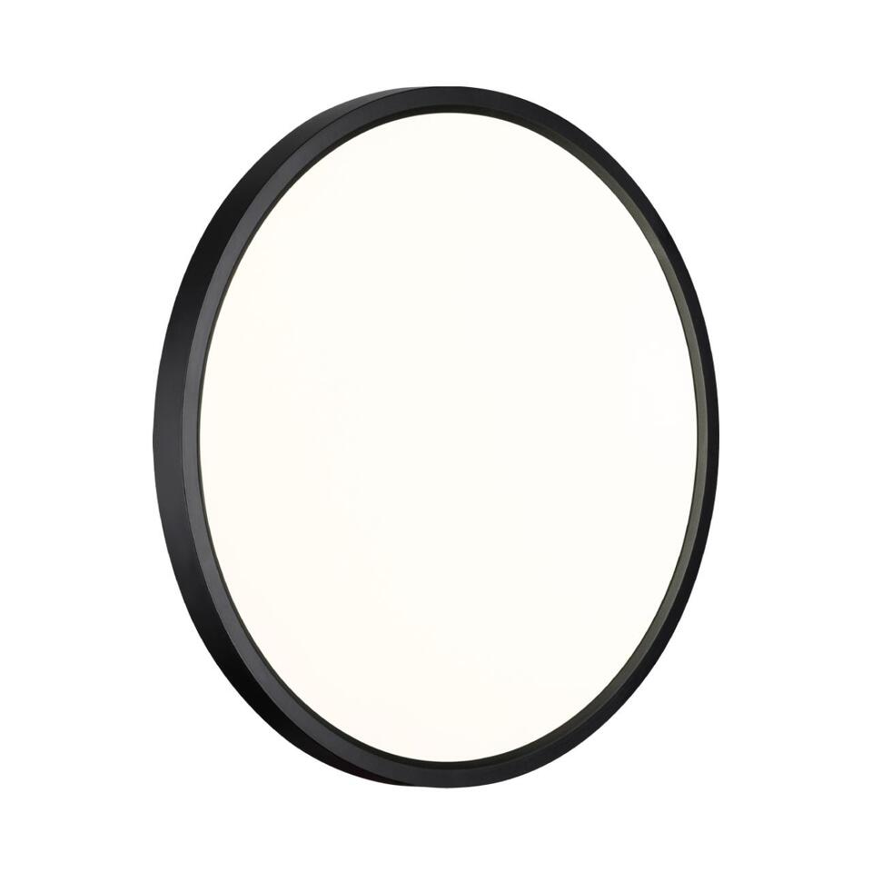 Фото №12  SONEX 7660/32L MITRA LED SN 554 Светильник пластик/белый/черный LED 32Вт 3000/4000K D400 IP40 ALFA BLACK