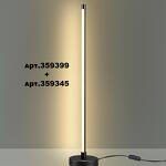 Превью фото №6  NOVOTECH 359345 KONST NT24 048 черный Светильник линейный светодиодный IP20 LED 12W 170-265V 3000K 944Лм VITZ