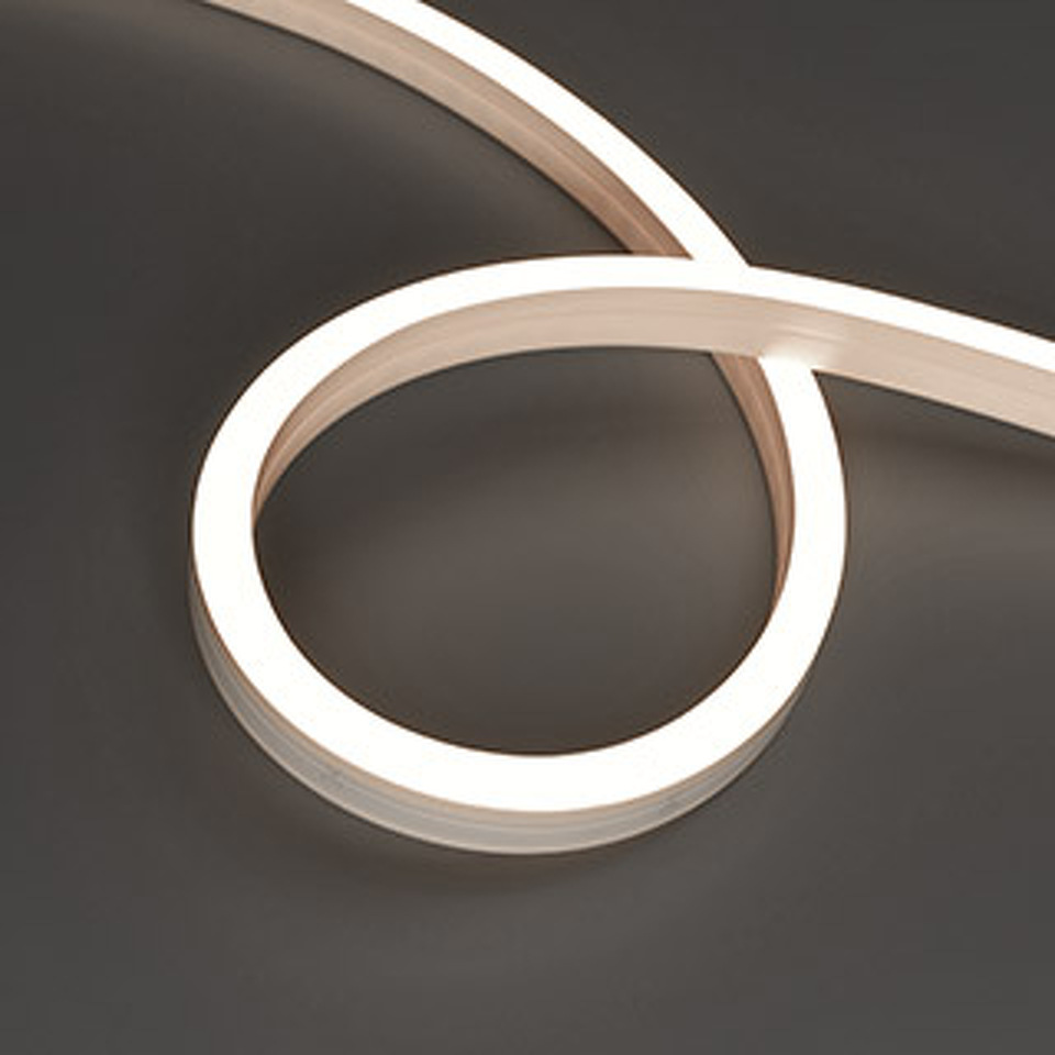 Фото №1  Arlight Лента герметичная NOVA-SIDE-PU-B84-12x20mm 24V RGB-Day (15 W/m, IP68, 1m, wire x1) ( Полиуретан)