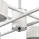 Превью фото №4  Люстра LUMION 8241/8C COMFI LN26 244 белый/хром, металл Люстра потолочная LED GX53 8*7W 220V KARINA