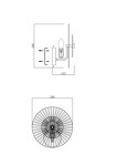Превью фото №4  Настенный светильник (бра) Maytoni MOD007WL-01G